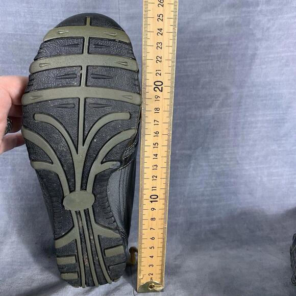 Sportek Womens Size 7 Athletic Slip On Hook & Loop Closure Shoe Gray Black READ - Picture 14 of 15